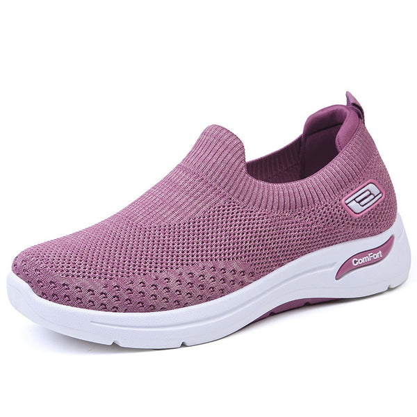 Ladies Slip on Knit Shoe - Polahyne