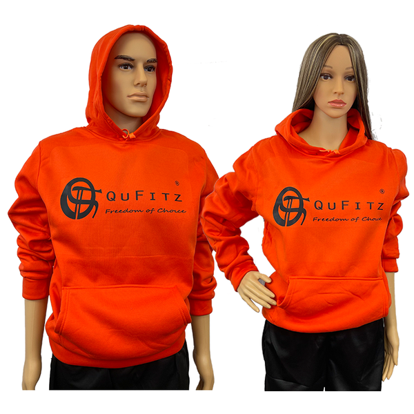 Hoodie Sports Kangaroo Pocket Drawstring - QuFitz